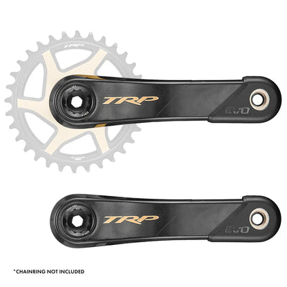 Manivelles TRP EVO 12 M9050 Carbone Noir/Or
