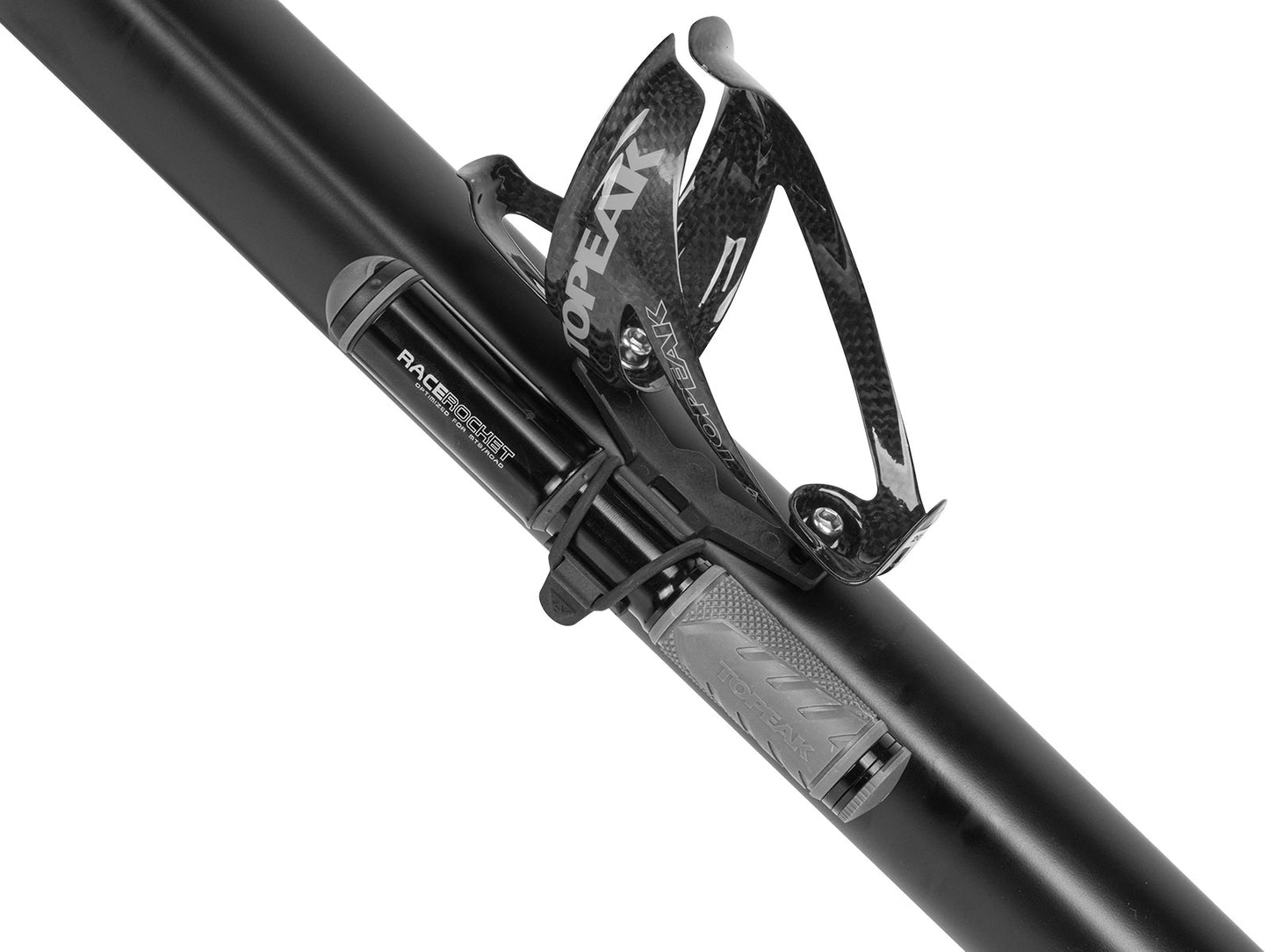 TOPEAK RACE ROCKET Handpomp Zwart