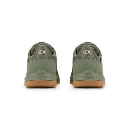 Chaussures VTT CRANKBROTHERS STAMP TRAIL SPEED LACE Vert/Sand/Gum — vue arrière