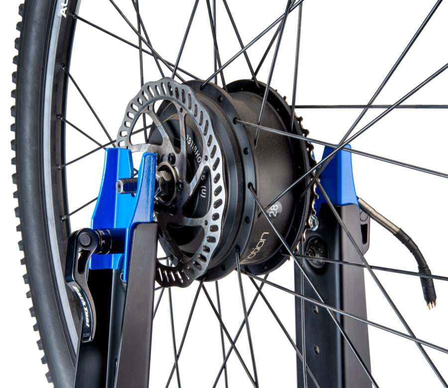 Park Tool TS-4EB met een e-bikewiel