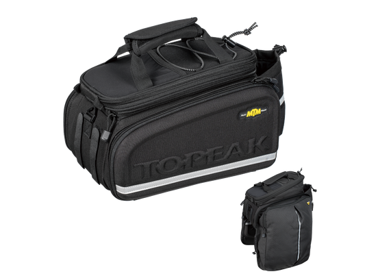 Bagagedraagtas TOPEAK MTM TRUNKBAG DXP 19,4 L Zwart