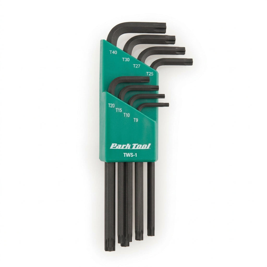 Park Tool TWS-1 Kit de clés Torx coudées avec support