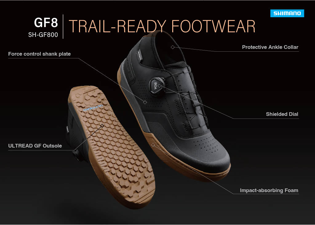 Chaussures VTT SHIMANO GF800 Blanc