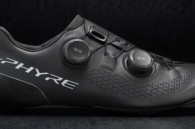 Wegschoenen SHIMANO RC910 S-PHYRE Zwart
