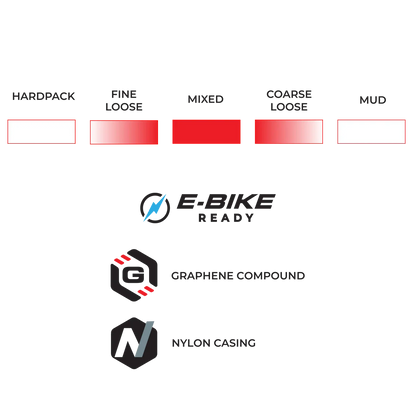 Band VITTORIA TERRENO T50 MIXED Gravel Endurance 700c Tubeless Ready Soepel Bruin