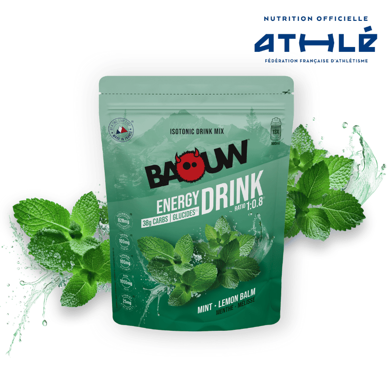 BAOUW ISOTONIC Energiedrank (585g) Mint/Melissa