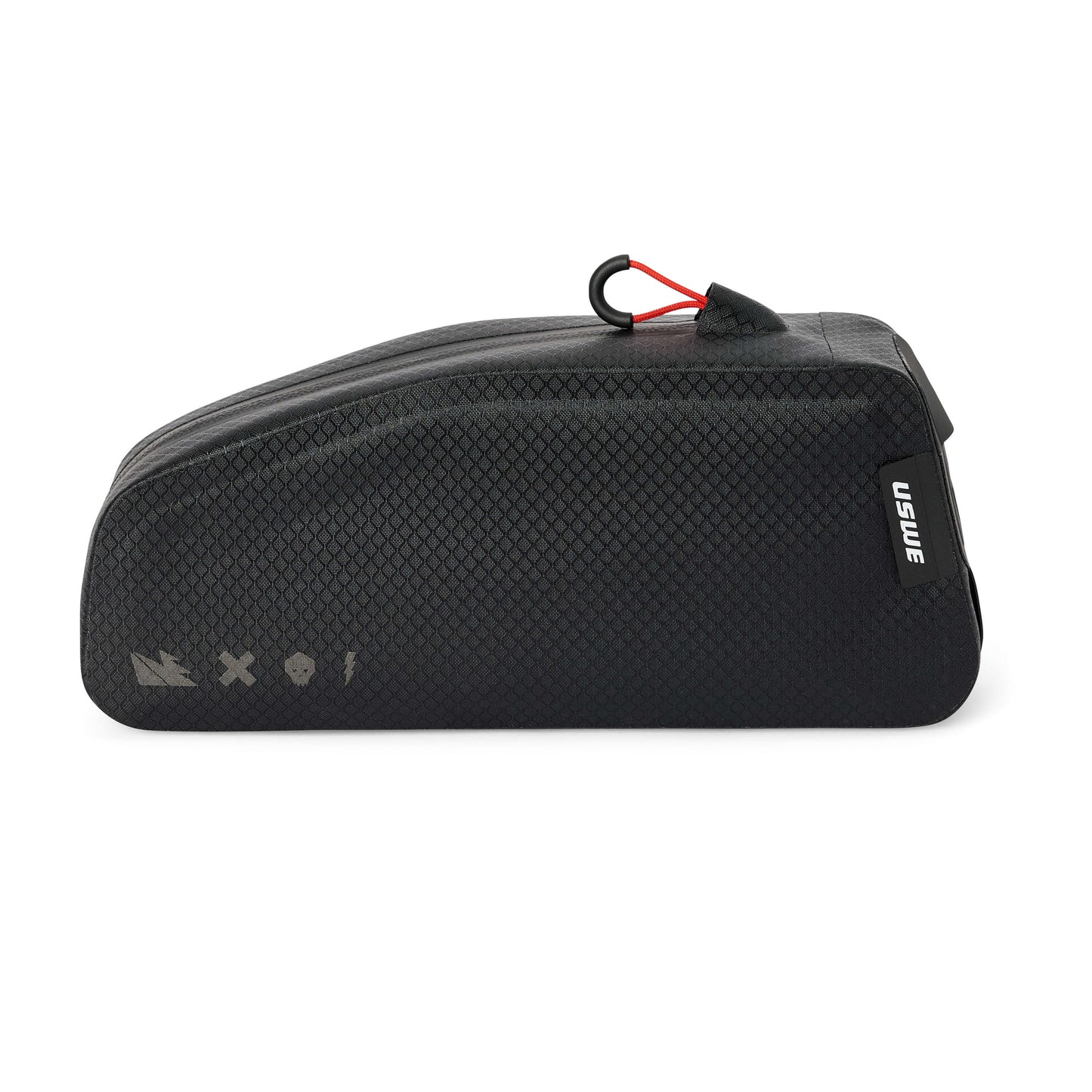 USWE TOP TUBE ZIPPERED frametas 1,2 l zwart