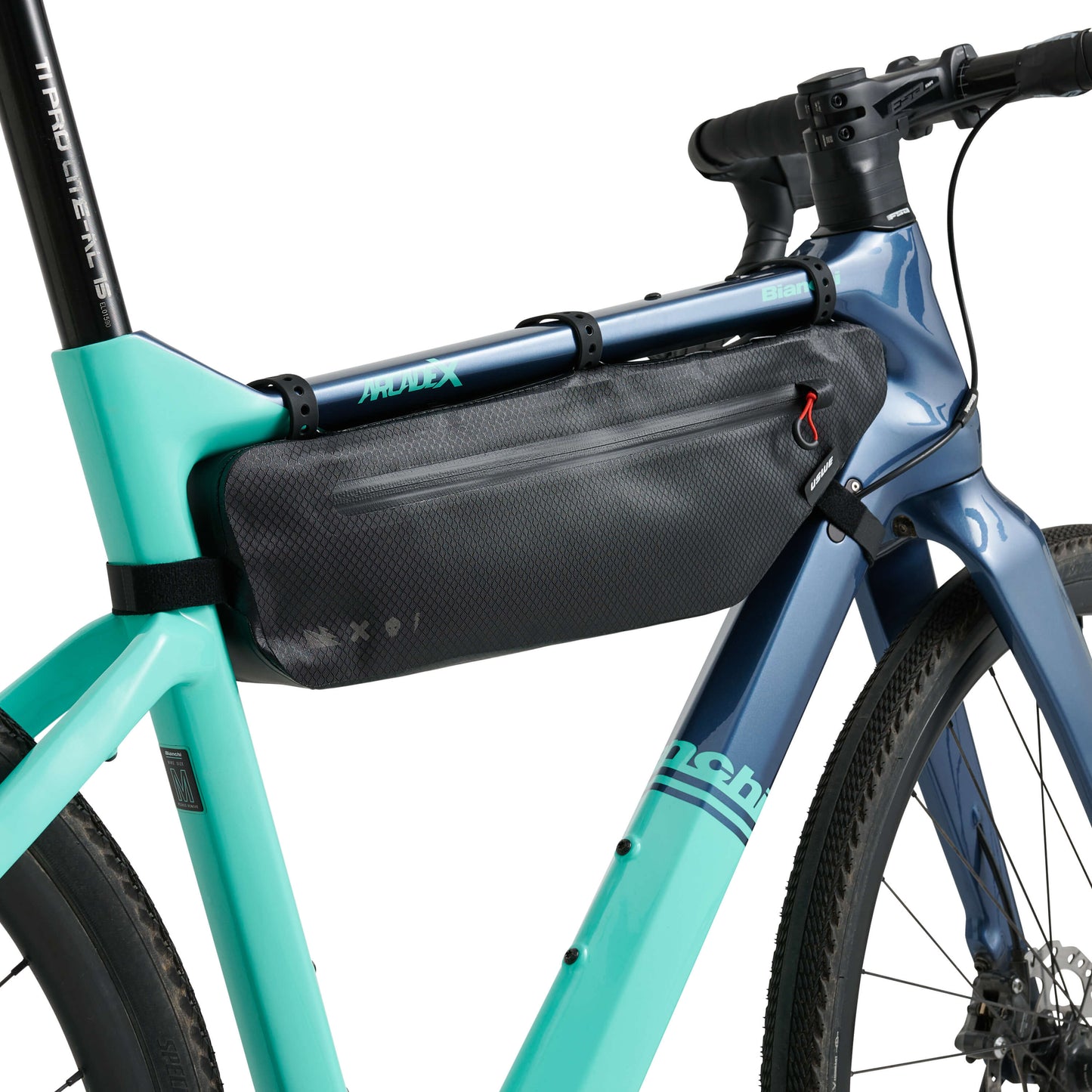 USWE FRAME TUBE SMALL 2,6 L zwarte frametas
