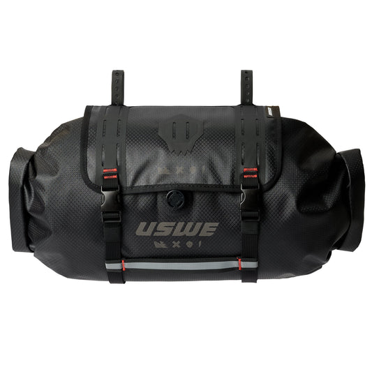 USWE ROLL TOP 9 L stuurtas, zwart