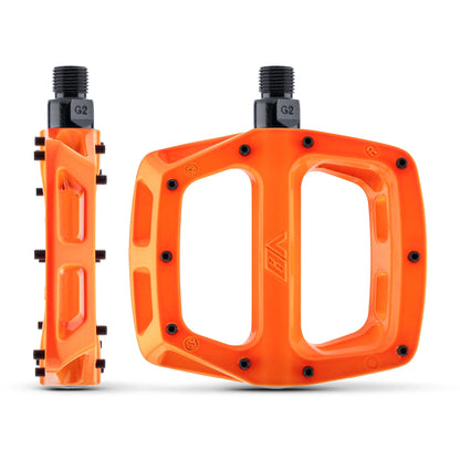 Platte Pedalen DMR V8 Oranje