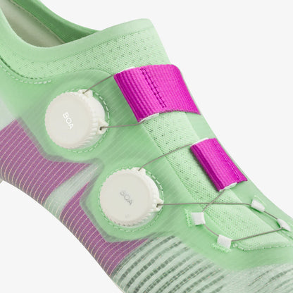 Chaussures Route FIZIK VEGA CARBON Vert/Purple