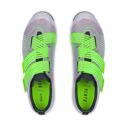 Chaussures Route FIZIK VENTO POWERSTRAP AEROWAVE Violet/Vert