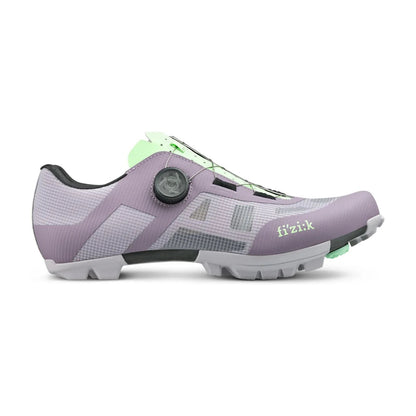 FIZIK VENTO PROXY WIDE XC-/gravelschoenen lavendel/groen