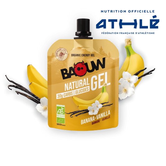 Gel Énergétique BAOUW BIO Banane-Vanille (85g)