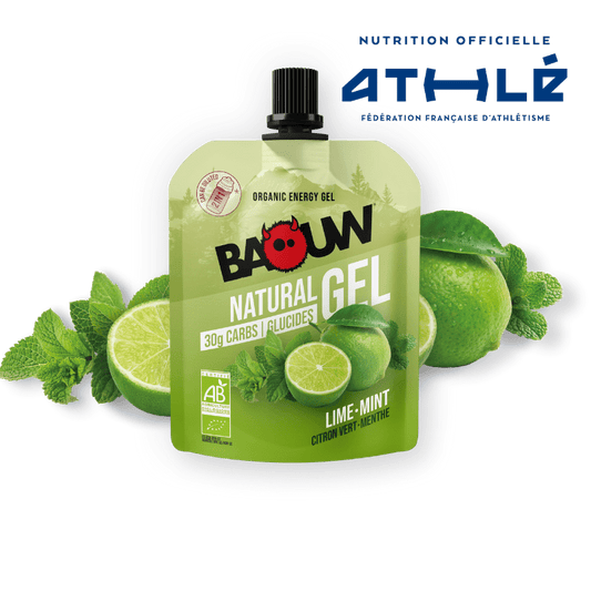 Gel Énergétique BAOUW BIO Citron Vert/Menthe (85g)