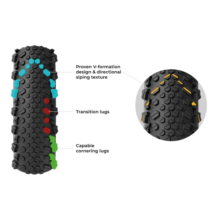 VITTORIA TERRENO T50 MIXED 700x45c Gravel Endurance Tubeless Ready Zacht Zwarte band