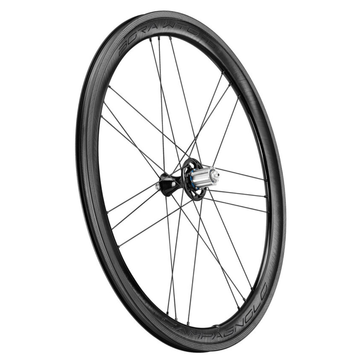 Roue Arrière CAMPAGNOLO BORA WTO 45 DARK LABEL à Pneus