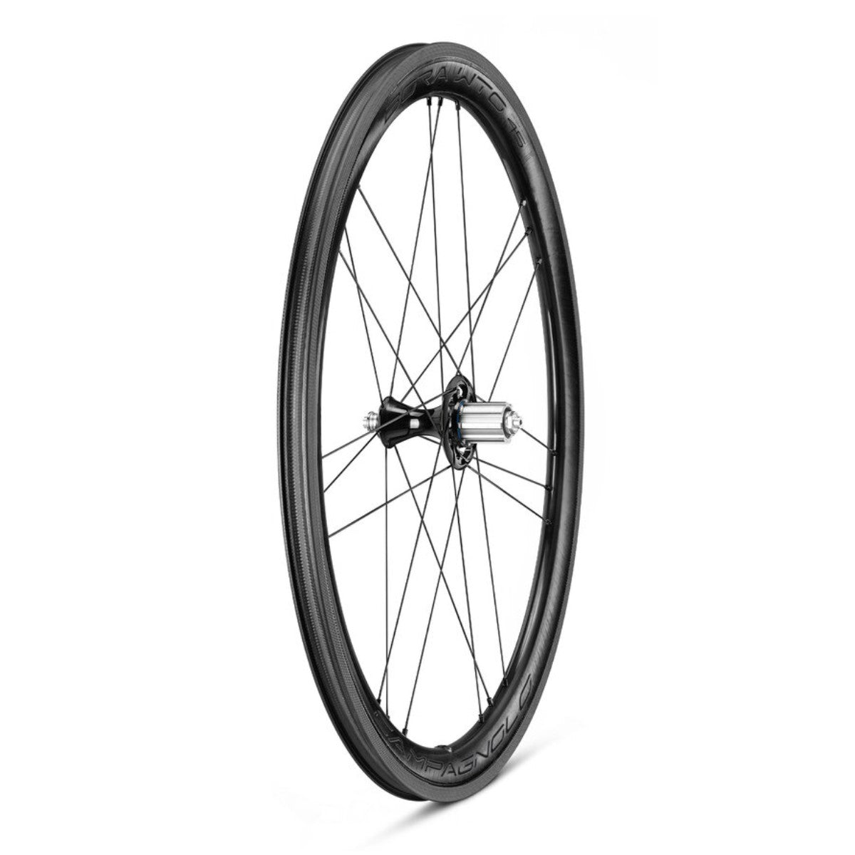 Roue Arrière CAMPAGNOLO BORA WTO 45 DARK LABEL à Pneus