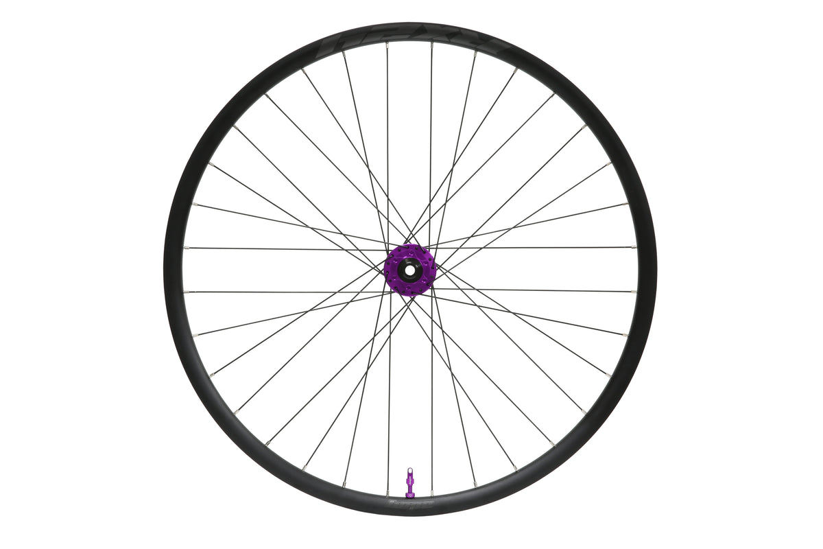 HOPE RX24 700C aluminium voorwiel met paarse Pro 5-naaf