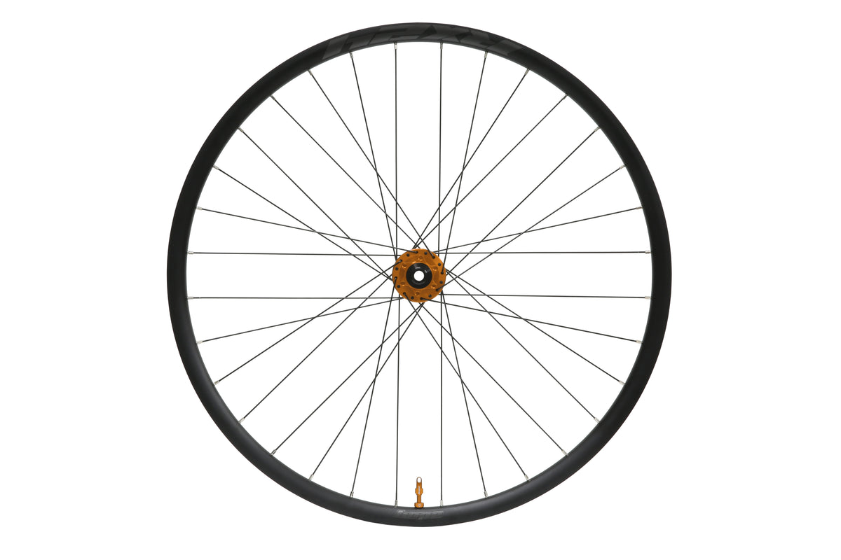 HOPE RX24 700C aluminium voorwiel met oranje Pro 5-naaf