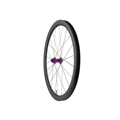 HOPE RX40 700C carbon voorwiel, Pro 5-naaf in paars