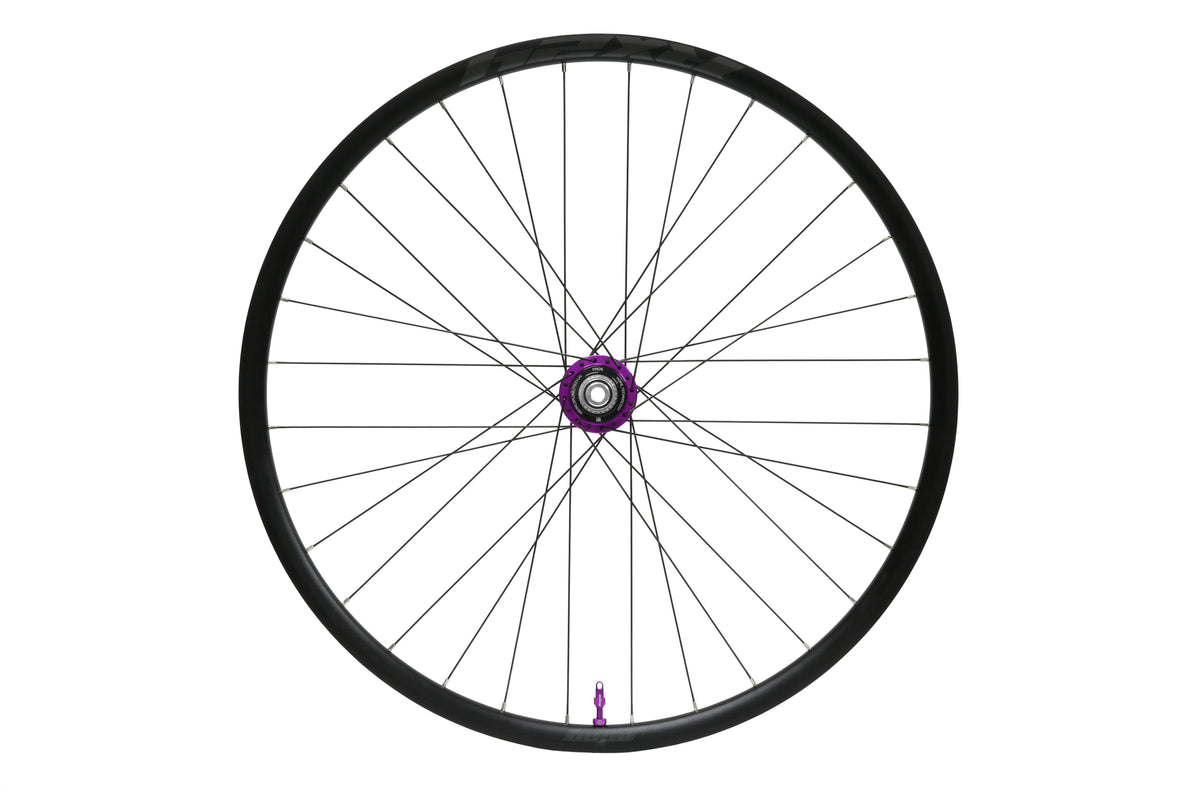 Aluminium HOPE RX24 700C-achterwiel met paarse Pro 5-naaf