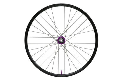 Aluminium HOPE RX24 700C-achterwiel met paarse Pro 5-naaf