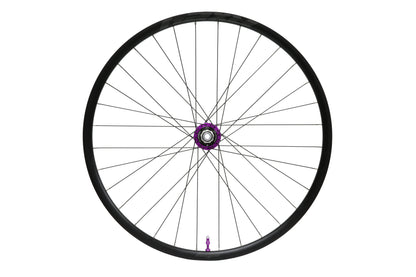 Aluminium HOPE RX24 700C-achterwiel met paarse Pro 5-naaf