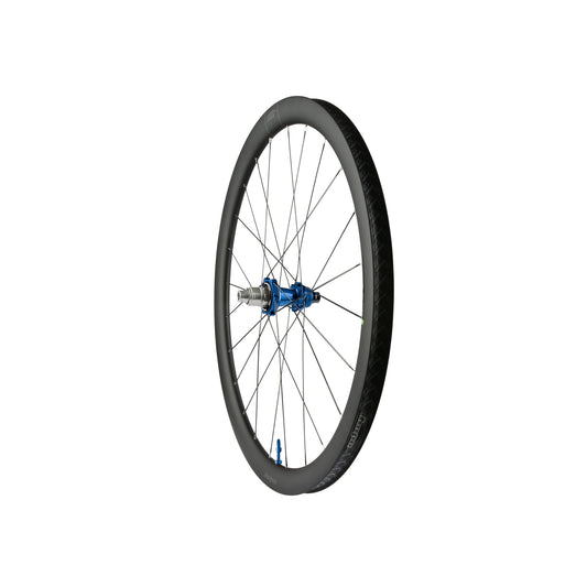 Roue arrière HOPE RX40 700C carbone, moyeu Pro 5 Bleu
