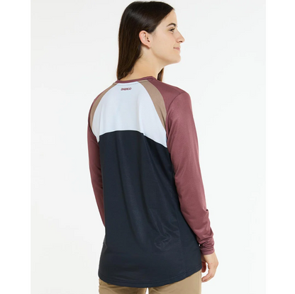Shirt DHARCO RACE LOTUS Lange Mouwen Dames Zwart/Brons
