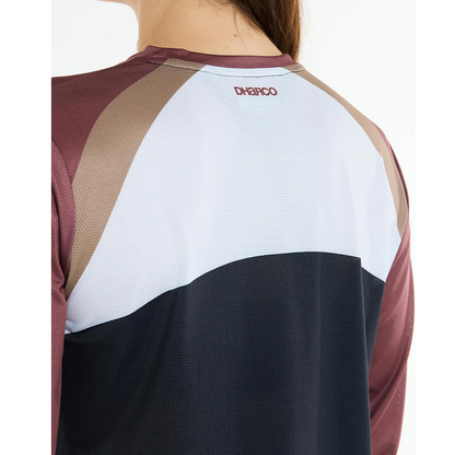 Shirt DHARCO RACE LOTUS Lange Mouwen Dames Zwart/Brons