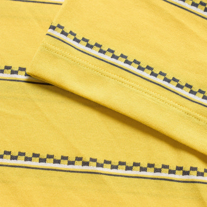 Maillot TROY LEE DESIGNS LILIUM RIDE CHECKED OUT Femme Manches Courtes Jaune