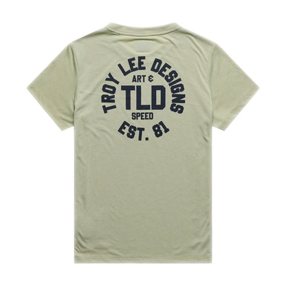Maillot TROY LEE DESIGNS LILIUM RIDE STAMPS Femme Manches Courtes Sage