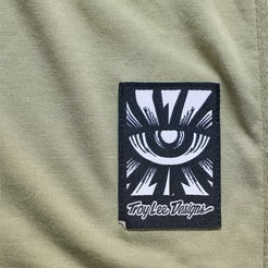 Maillot TROY LEE DESIGNS LILIUM RIDE STAMPS Femme Manches Courtes Sage