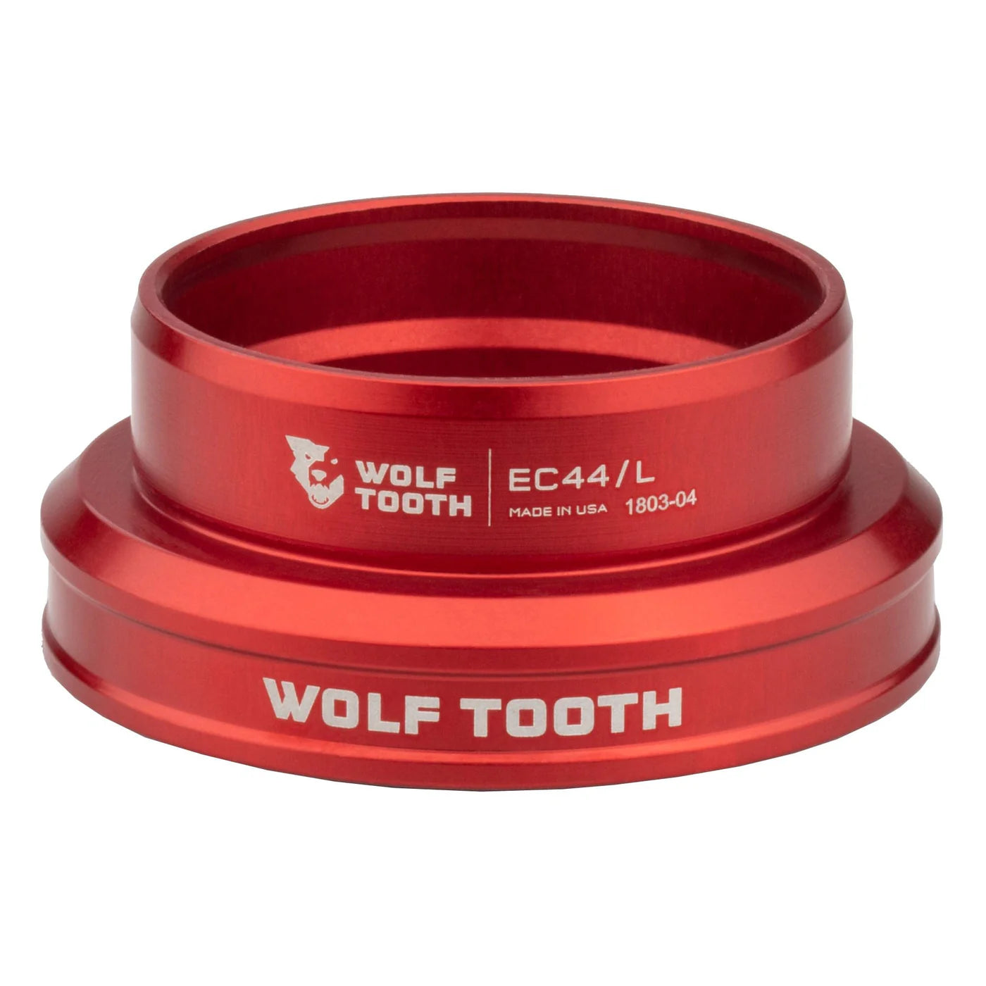 Lage kom voor WOLF TOOTH PREMIUM 1,5" EC44 externe balhoofdset, rood