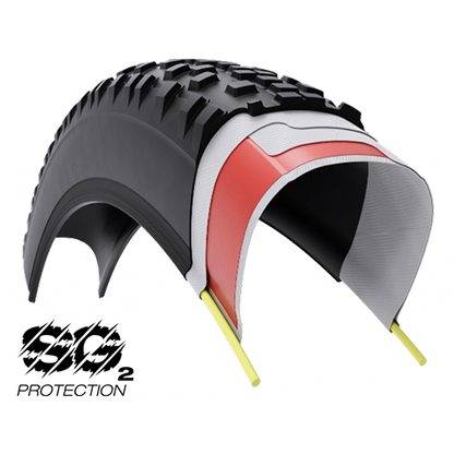 Band WTB RESOLUTE TCS LIGHT FAST ROLLING DUAL DNA SG2 120tpi 700x42c Tubeless Ready Zwart