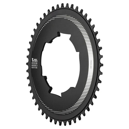 Mono Kettingblad 12/13V WOLF TOOTH AERO Sram 107mm Vermogensmeter