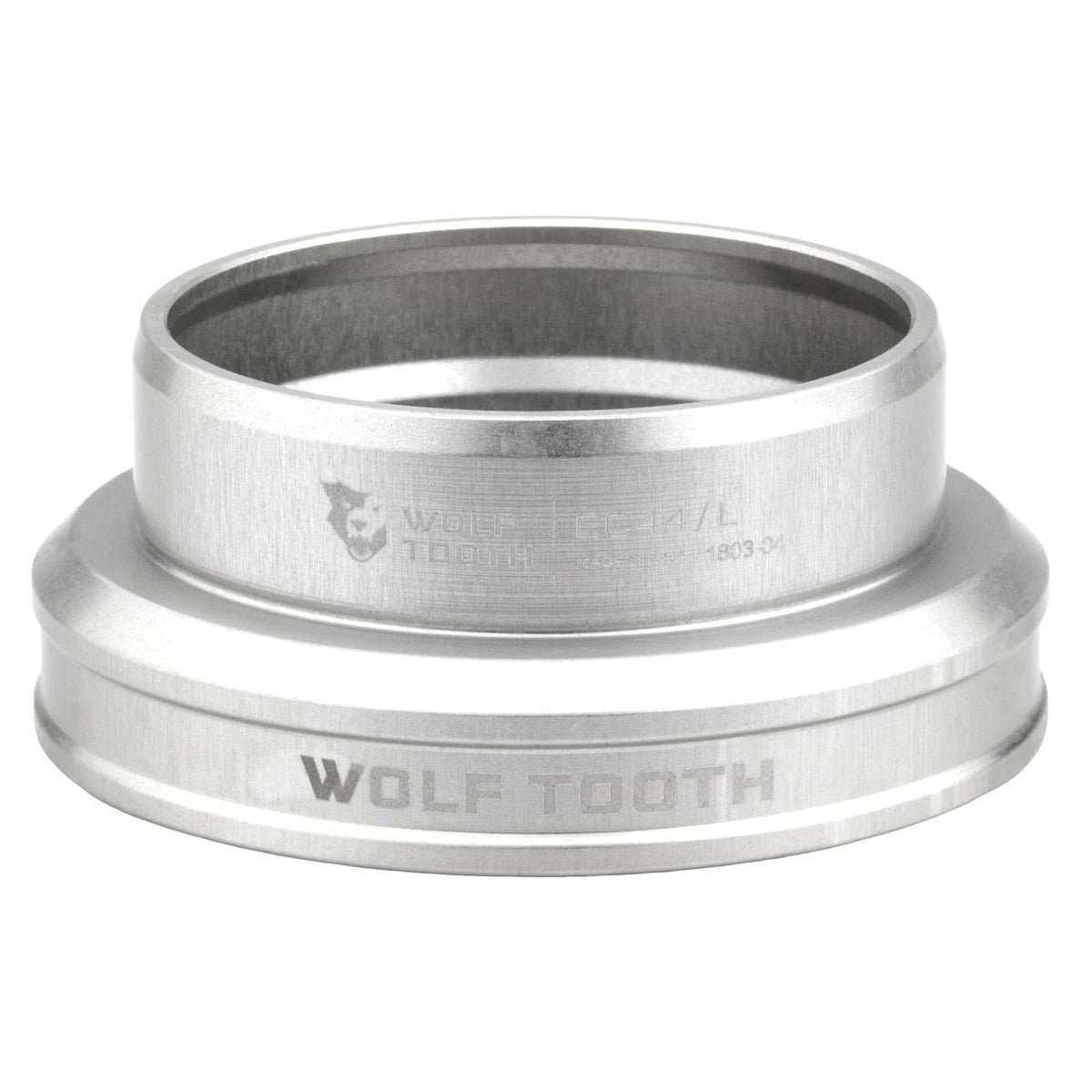 Onderste Cup voor Extern Stuurlager WOLF TOOTH PERFORMANCE 1.5" EC44 Zilver