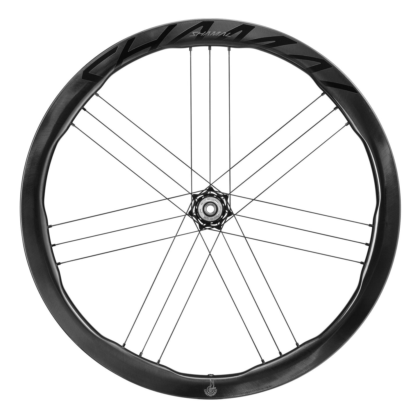 Set CAMPAGNOLO SHAMAL DUAL PROFILE CARBON C23 Tubeless Ready-wielen (Center Lock)