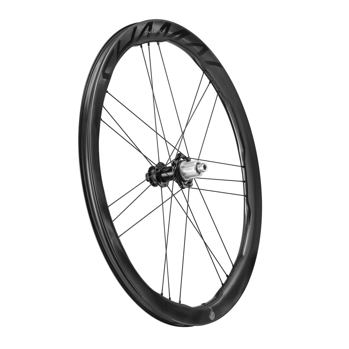 Set CAMPAGNOLO SHAMAL DUAL PROFILE CARBON C23 Tubeless Ready-wielen (Center Lock)