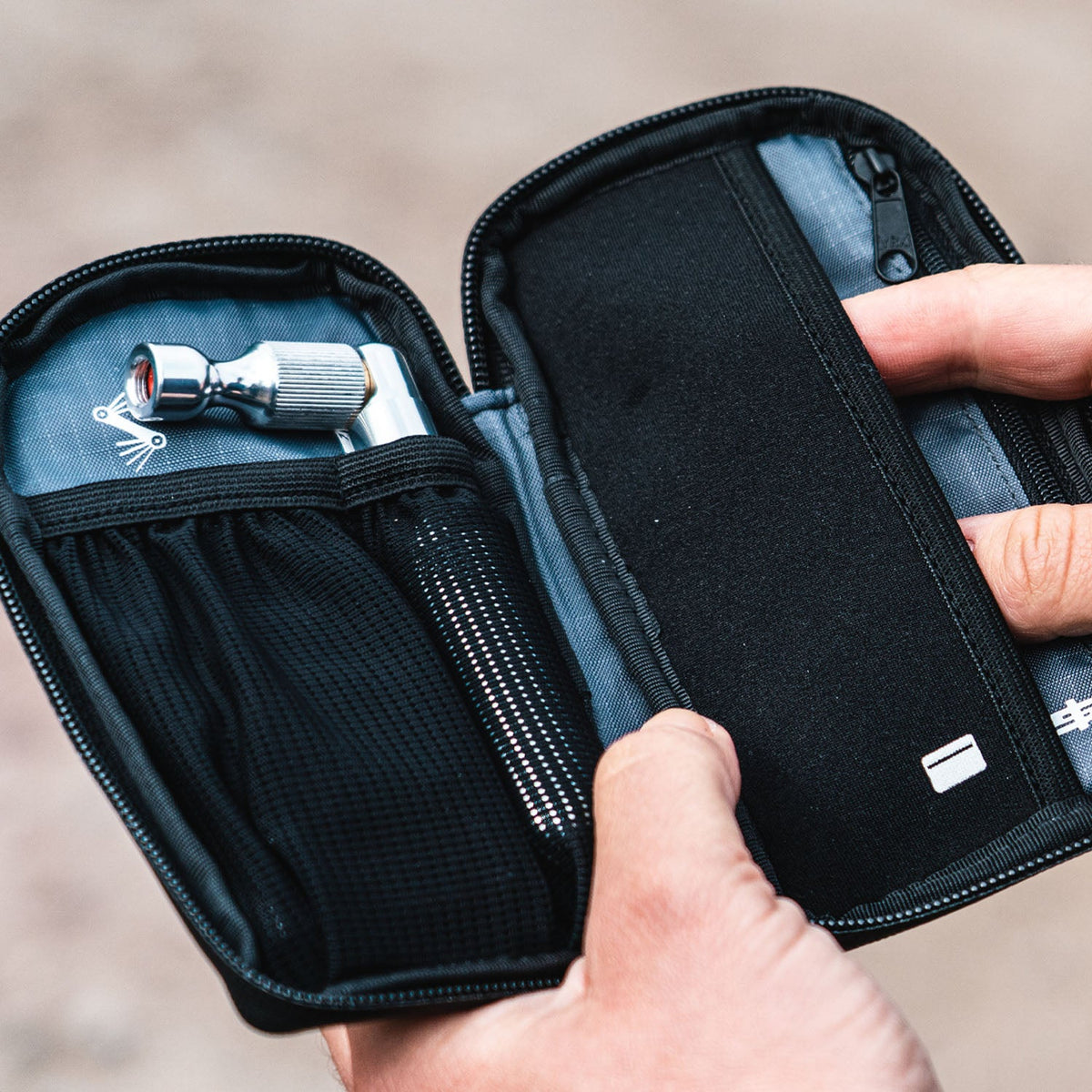 LEZYNE POCKET ORGANIZER-etui zwart