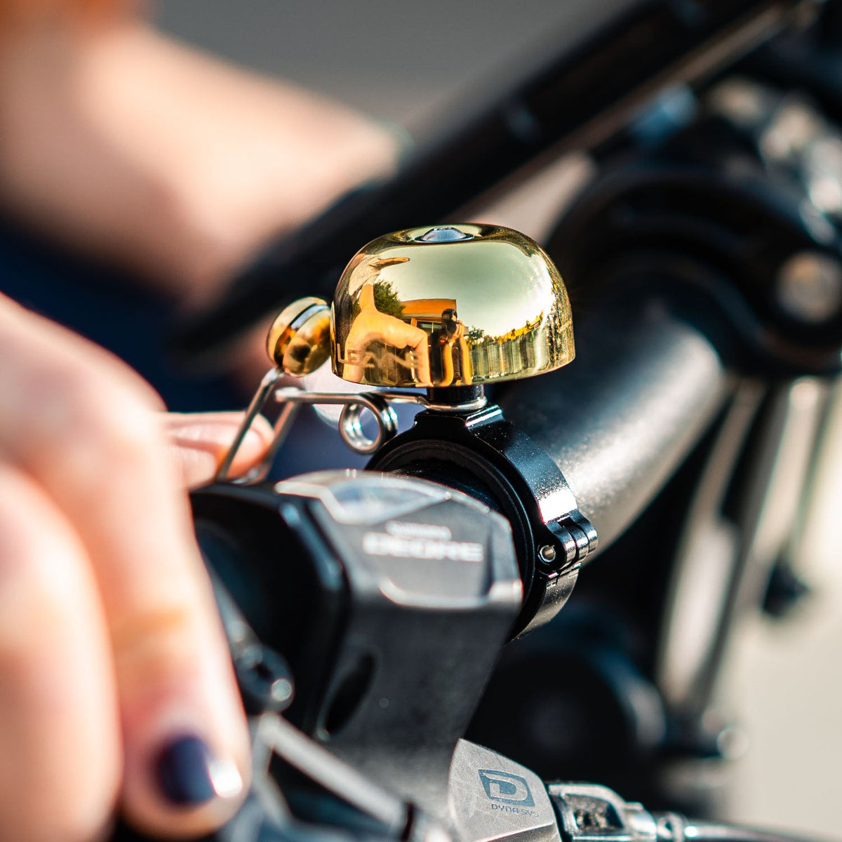 Sonnette LEZYNE CLASSIC BRASS Noir