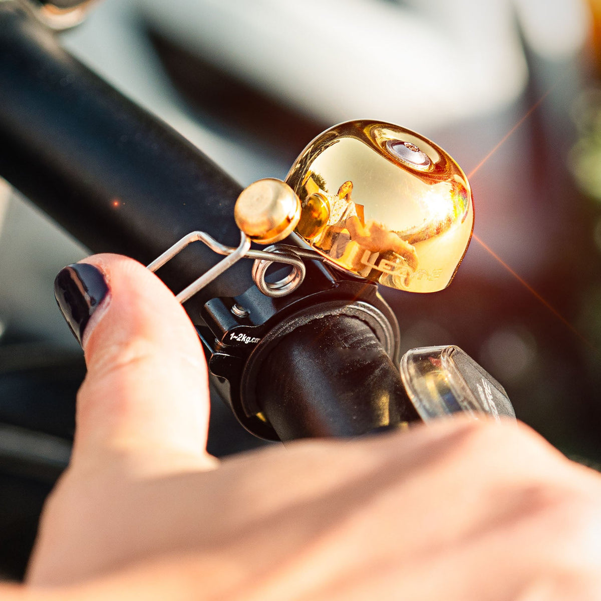 Sonnette LEZYNE CLASSIC BRASS Noir