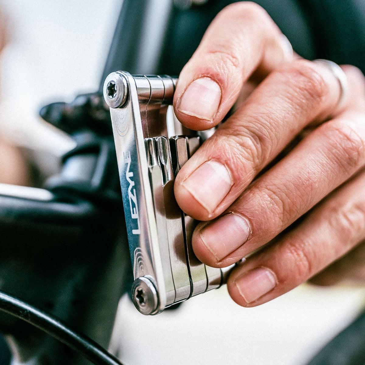 Lezyne SV Pro 11 in gebruik
