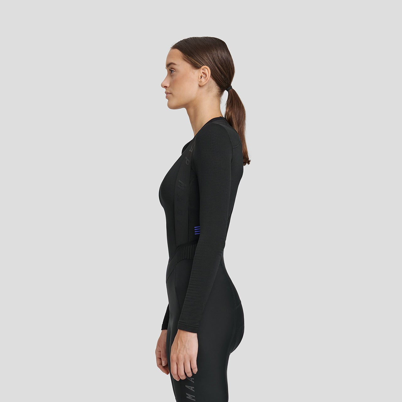 Sous-Vêtement MAAP THERMAL BASE LS Femme Manches Longues Noir