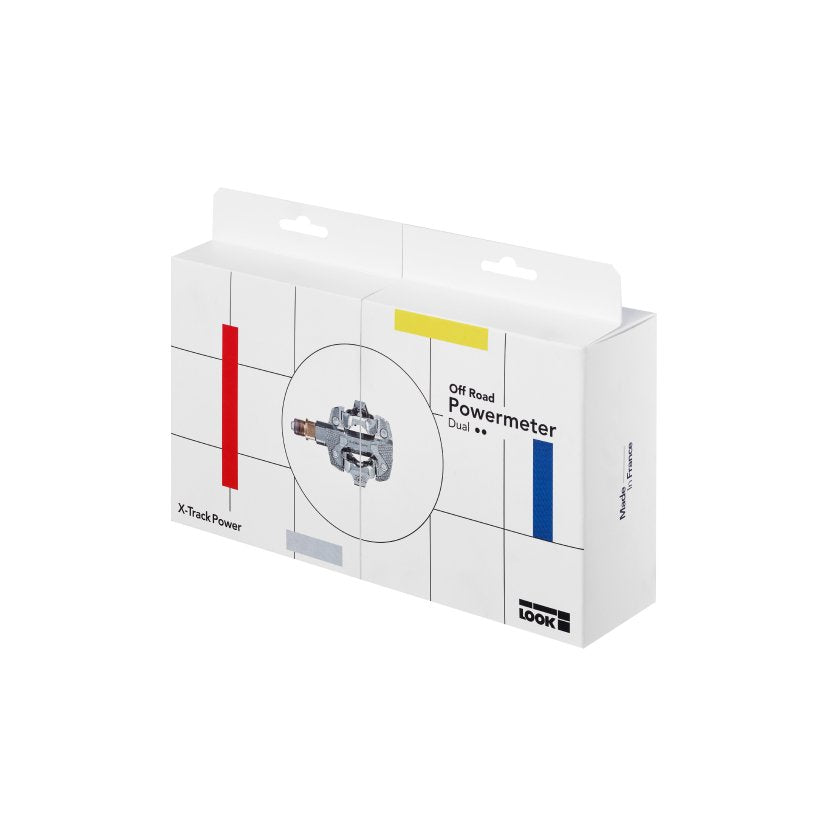 LOOK X-TRACK POWER DUAL-pedalen met vermogensmeter