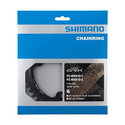 Enkelvoudig Kettingblad 11V SHIMANO GRX RX810 110mm