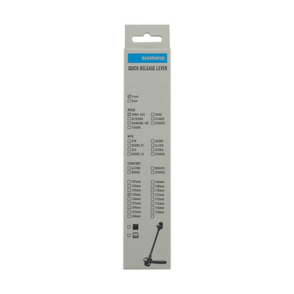 Voorwiel Snelspanner SHIMANO 133mm WH-R9200-C50