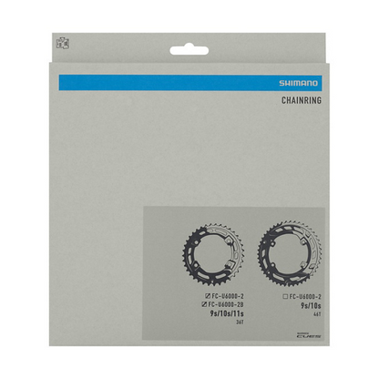 Plateau Extérieur 9/10/11V SHIMANO CUES FC-U6000-2/FC-U6000-2B PCD 96mm