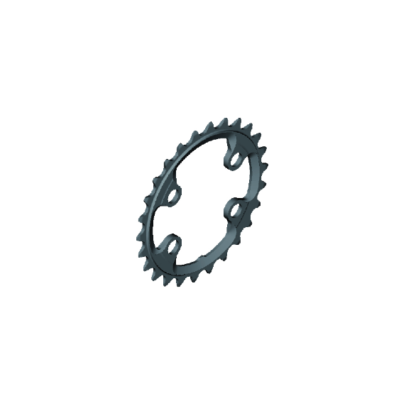SHIMANO XTR 38T kettingblad voor FC-M9020-2/FC-M9000-2/FC-M9020-B2